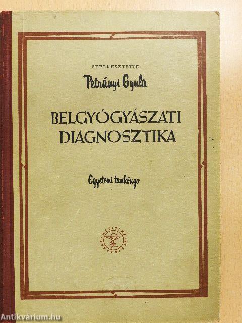 Belgyógyászati diagnosztika