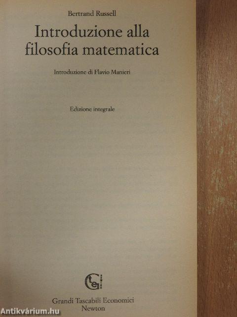 Introduzione alla filosofia matematica