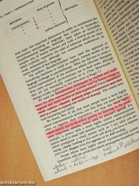 Patterns of the Hypnotic Techniques of Milton H. Erickson, M. D. 1.