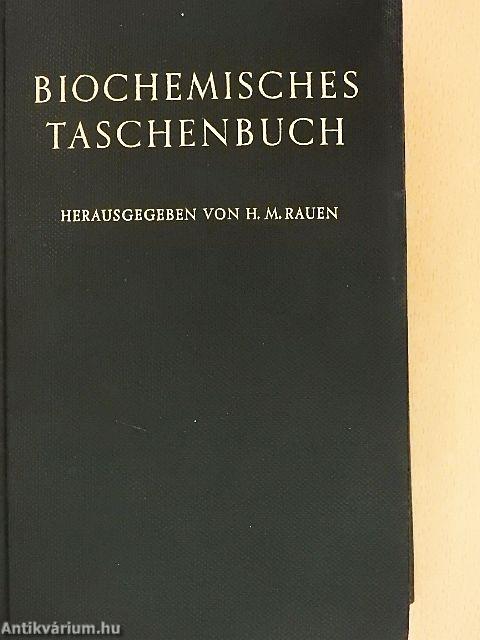 Biochemisches Taschenbuch