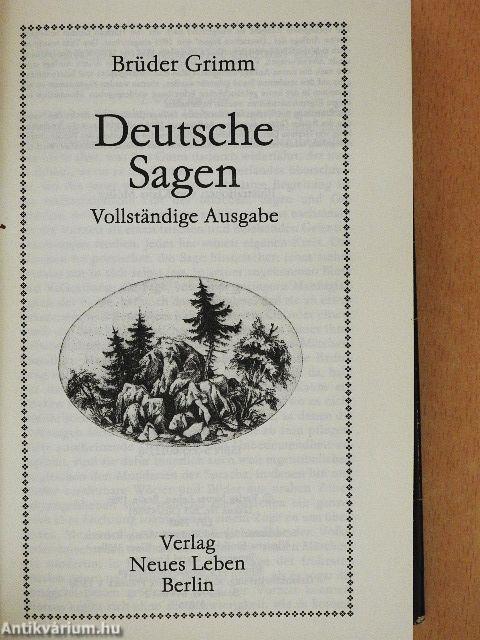 Deutsche Sagen