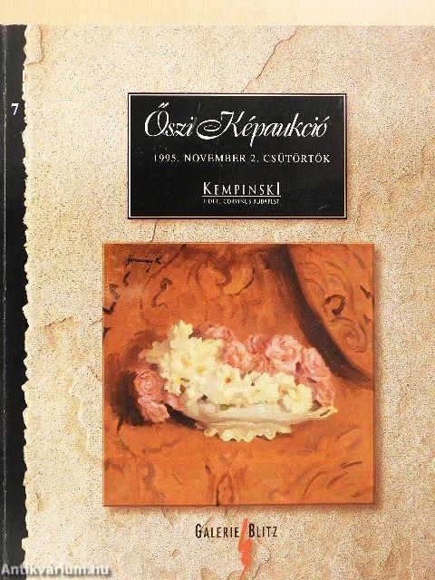 Őszi képaukció 1995.
