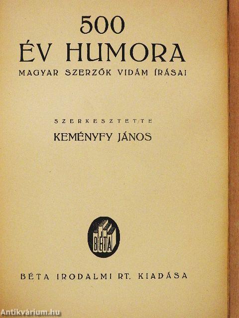 500 év humora