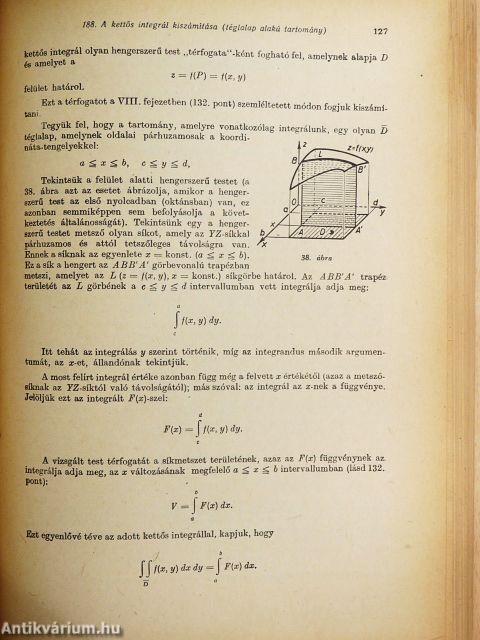 Matematikai analízis II.