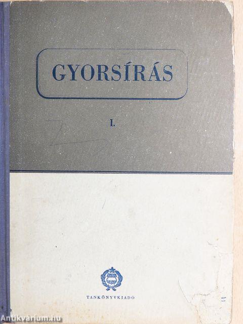 Gyorsírás I.
