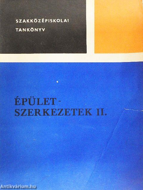 Épületszerkezetek II.