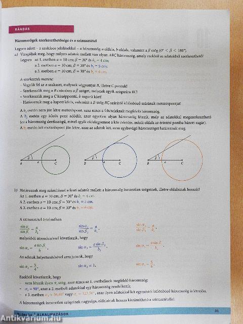 Matematika tankönyv 11.
