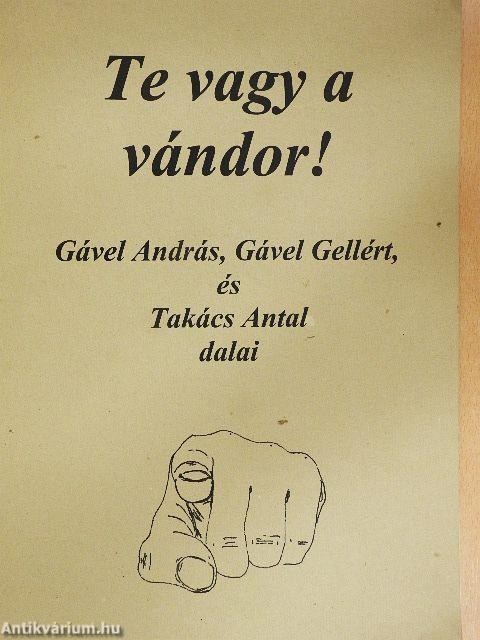 Te vagy a vándor!