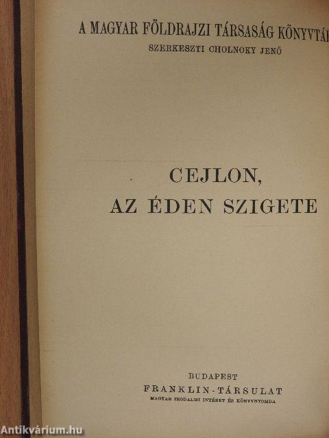 Cejlon, az éden szigete