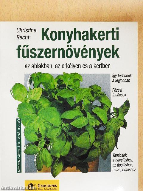 Konyhakerti fűszernövények