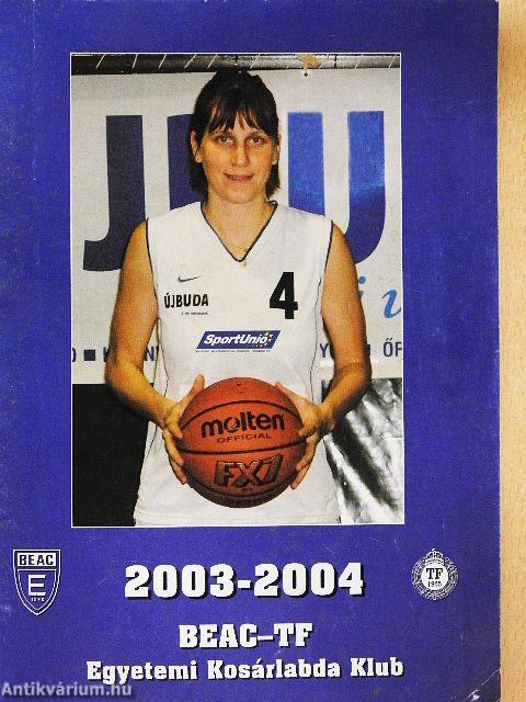 BEAC-TF Egyetemi Kosárlabda Klub 2003-2004