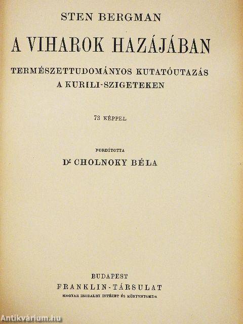 A viharok hazájában
