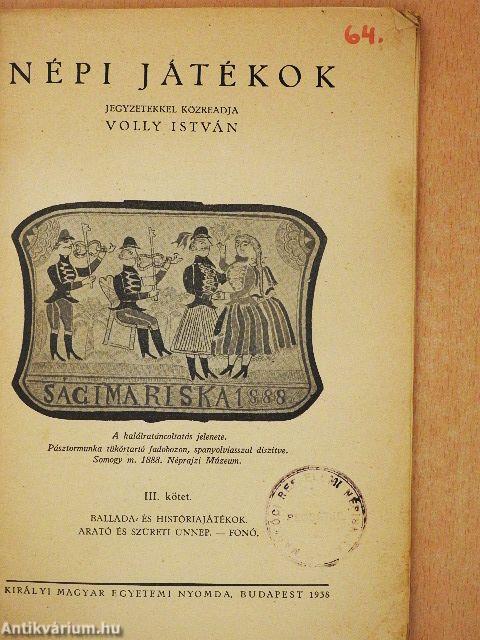 Népi játékok III.