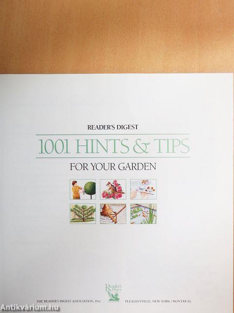 1001 Hints & Tips for Your Garden