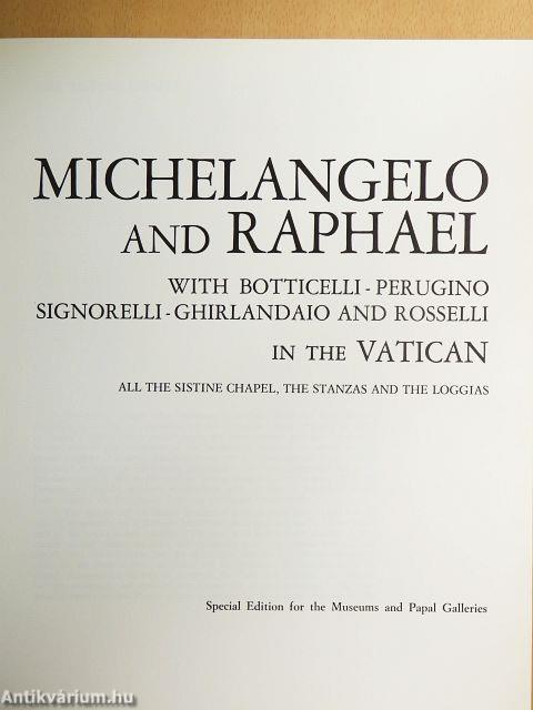 Michelangelo and Raphael in the Vatican
