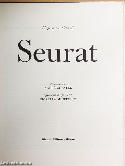 L'opera completa di Seurat