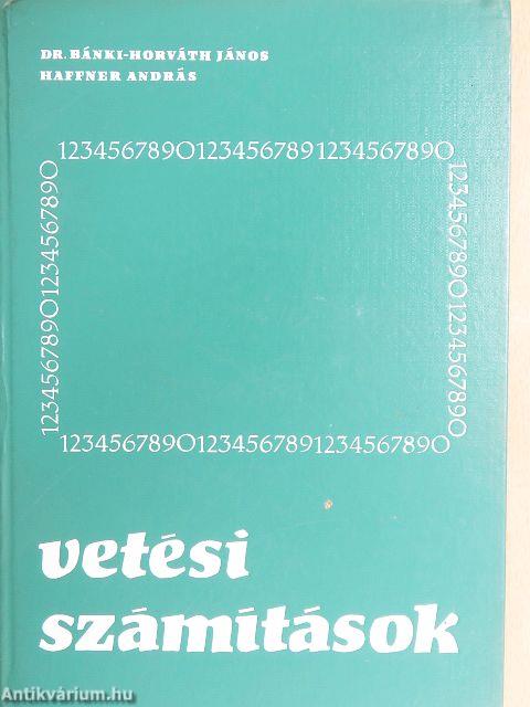 Vetési számítások
