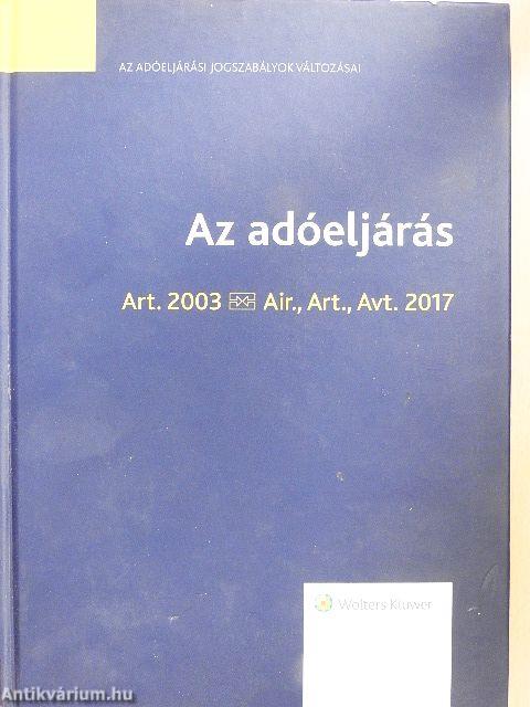 Az adóeljárás
