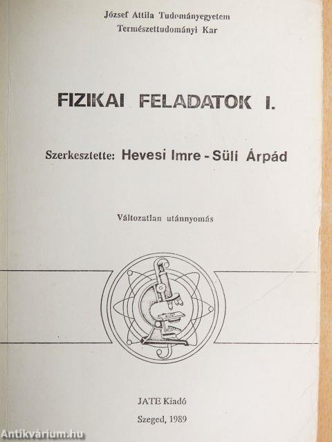 Fizikai feladatok I.