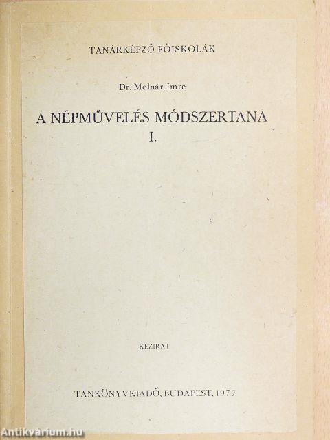 A népművelés módszertana I.