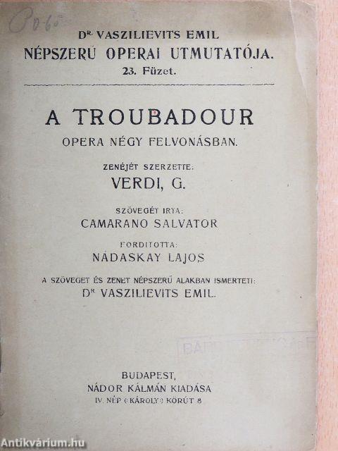 A Troubadour
