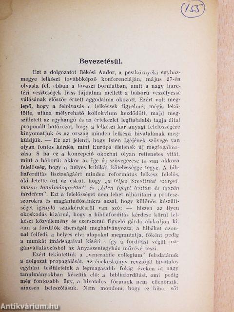 A felemás Biblia