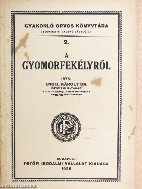 A gyomorfekélyről