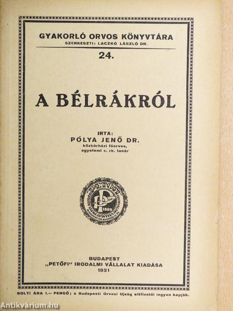 A bélrákról