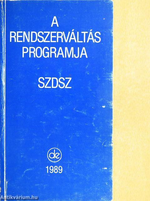 A rendszerváltás programja