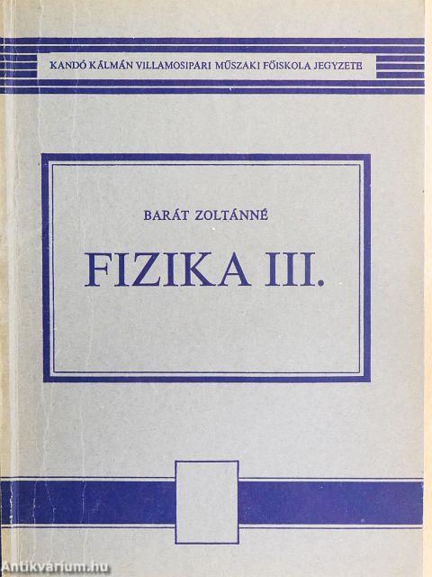Fizika III.
