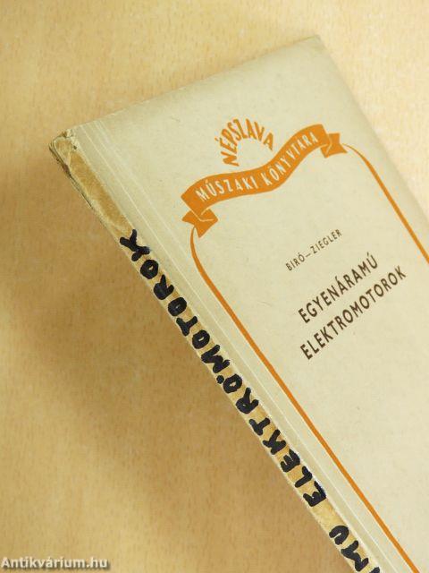 Egyenáramú elektromotorok