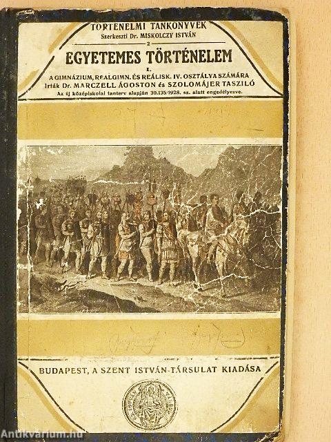 Egyetemes történelem I.