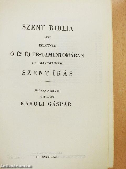 Szent Biblia