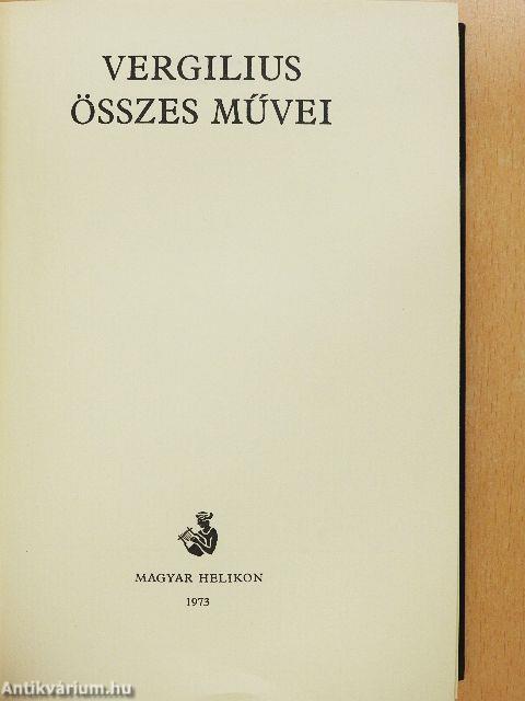 Vergilius összes művei