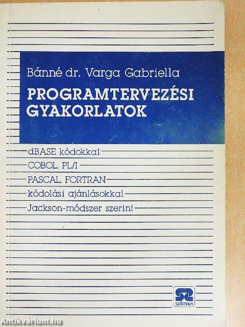 Programtervezési gyakorlatok