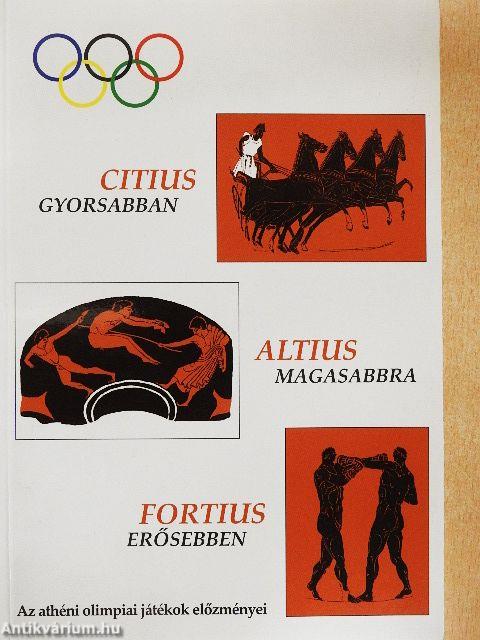 Citius, altius, fortius
