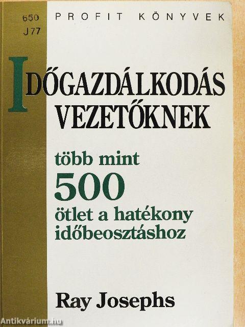 Időgazdálkodás vezetőknek