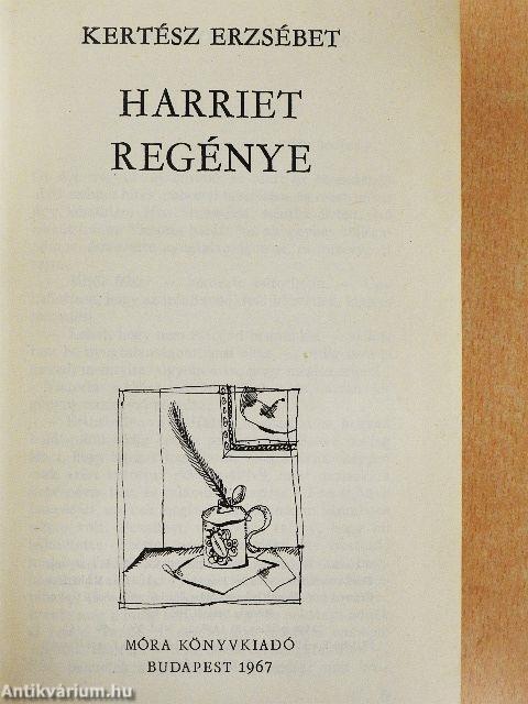 Harriet regénye