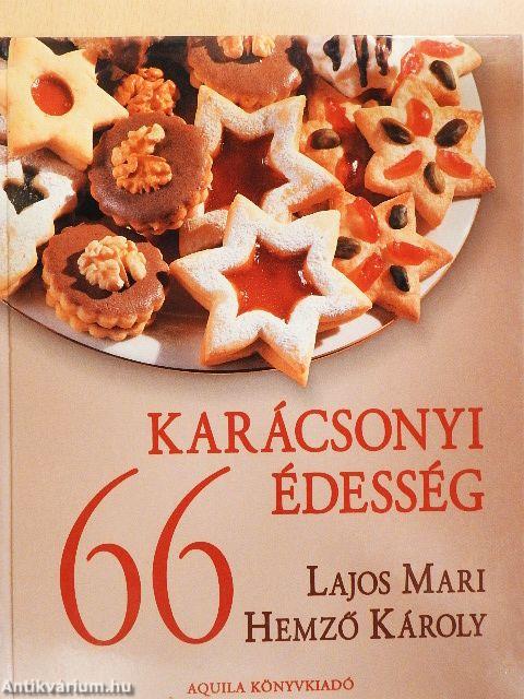 66 karácsonyi édesség