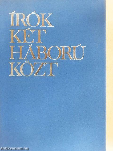 Írók két háború közt