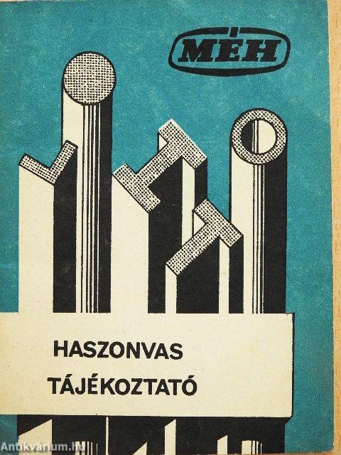 Haszonvas tájékoztató