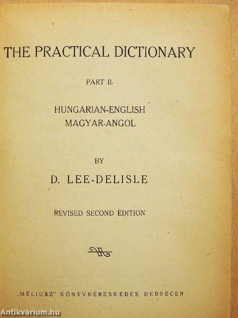 The Practical Dictionary II.