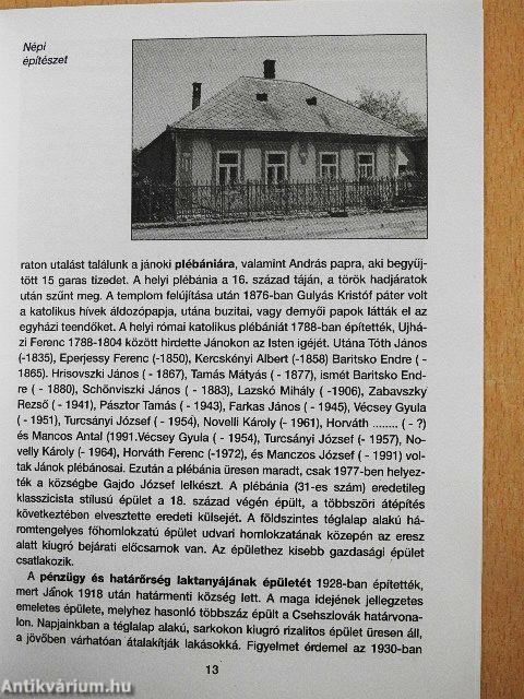 Jánok - Látnivalók