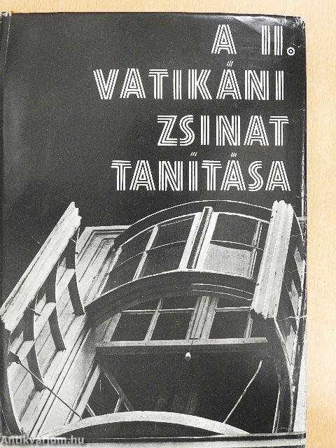 A II. Vatikáni Zsinat tanítása