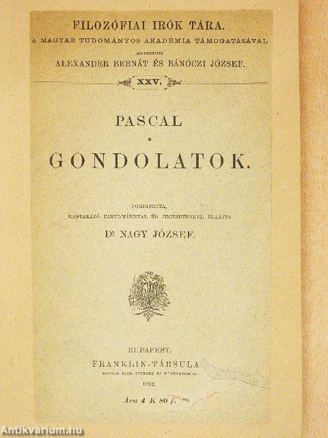 Gondolatok