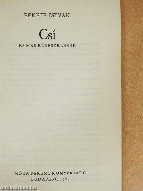 Csí és más elbeszélések