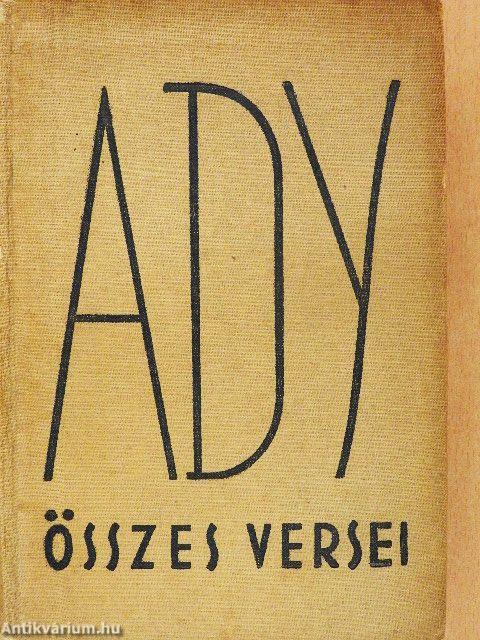 Ady Endre összes versei