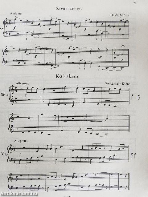 Zongoraiskola 1. kezdőknek