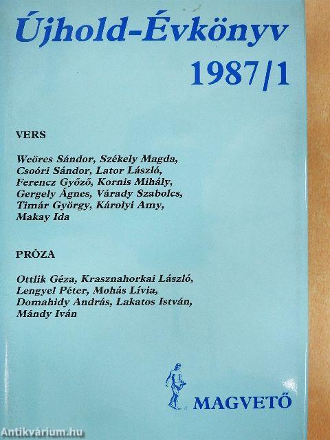 Újhold-Évkönyv 1987/1-2.