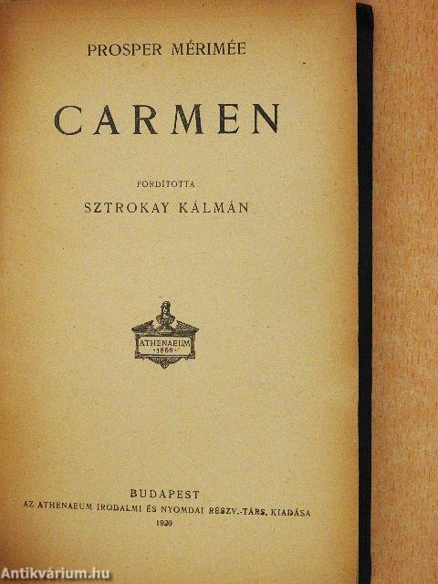 Carmen/Fehér havon/Novellák